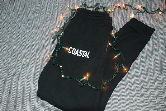 Black COASTAL Joggers
