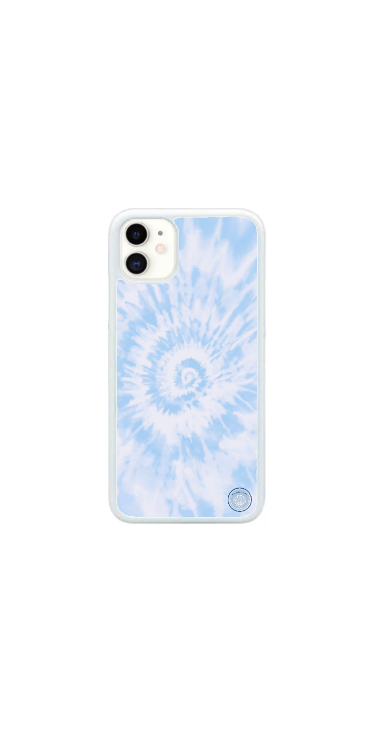 Blue Tie-dye Case
