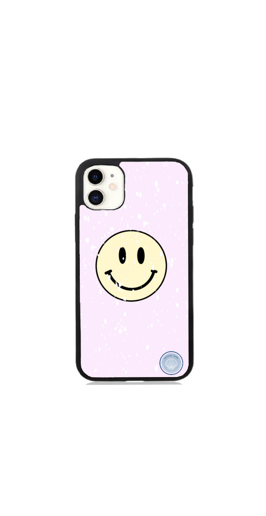 Pink Smiley Face Case