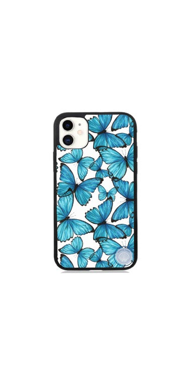 Blue Butterfly Case