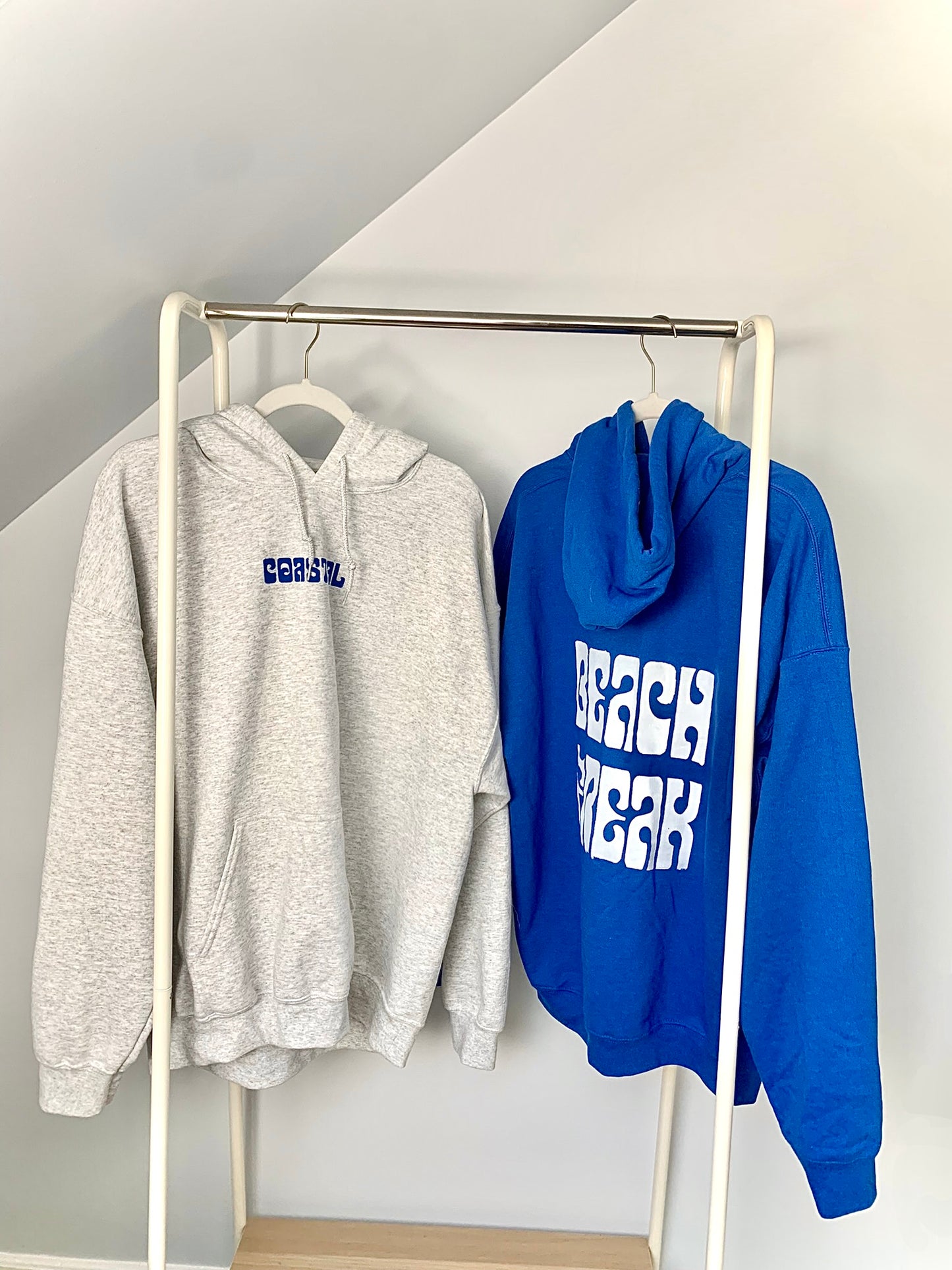 Blue "Beach Freak" Hoodie