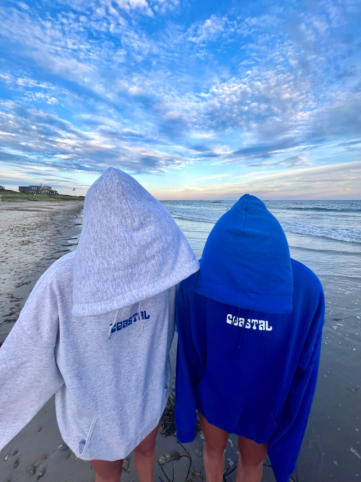 Blue "Beach Freak" Hoodie