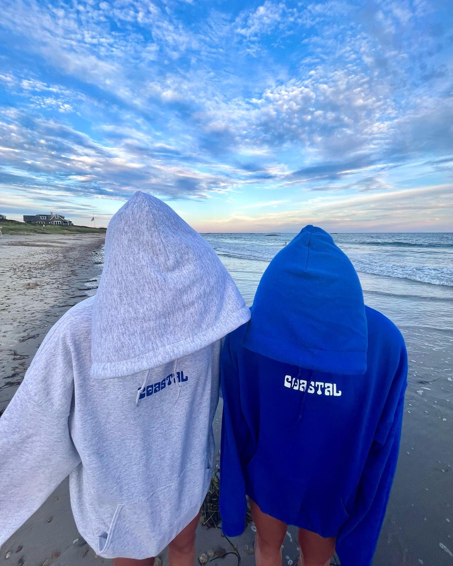 Grey "Beach Freak" Hoodie