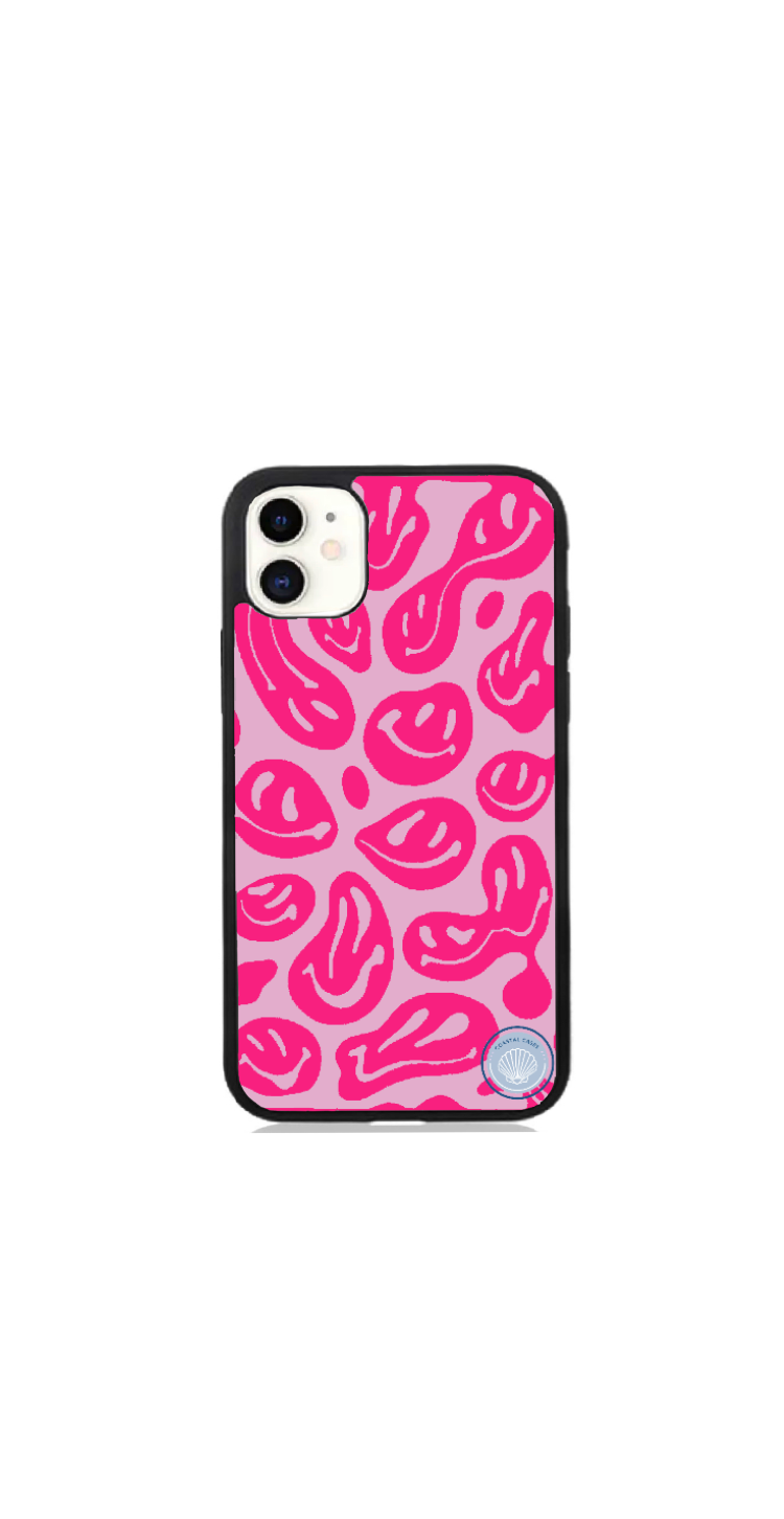 Pink Smileys Case