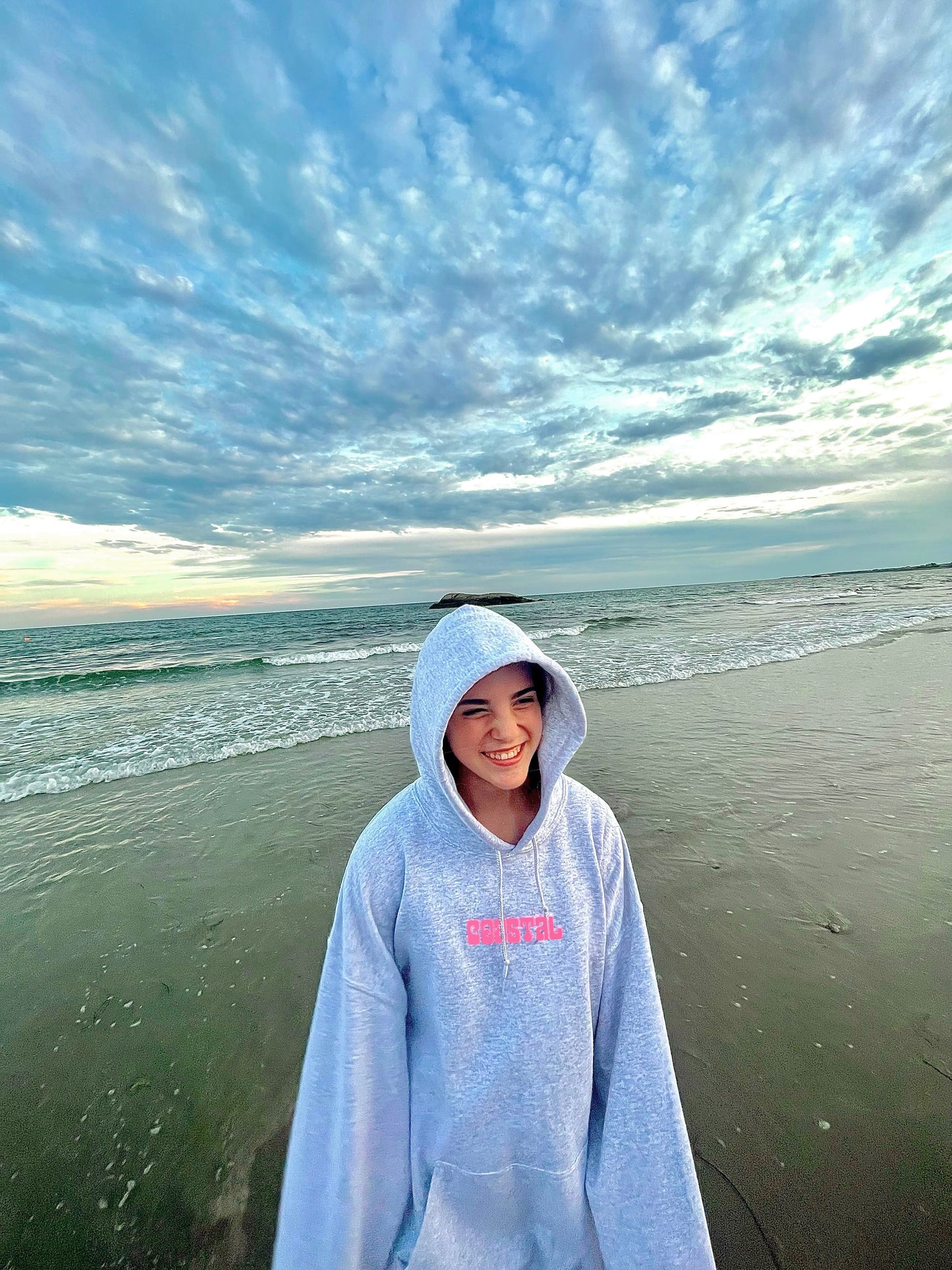 Pink "Take me to the Coast" Hoodie