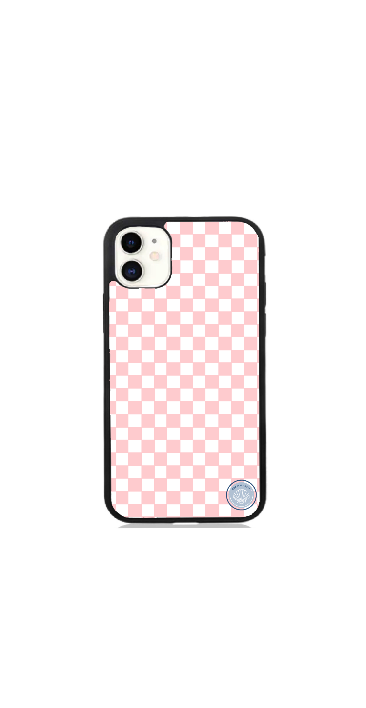 Pink Checkered Case