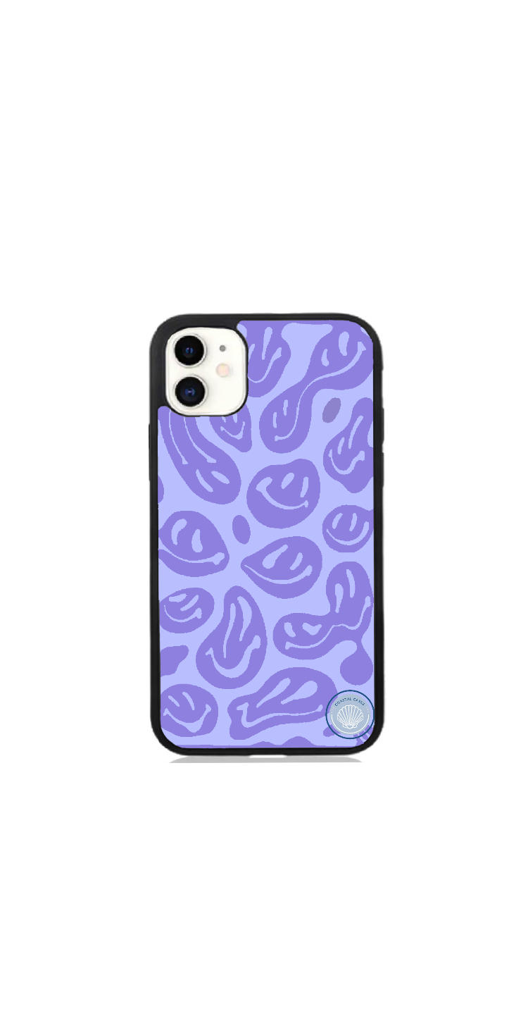 Purple Smileys Case