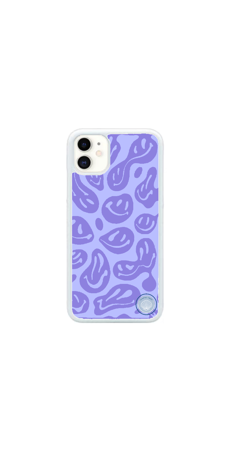 Purple Smileys Case